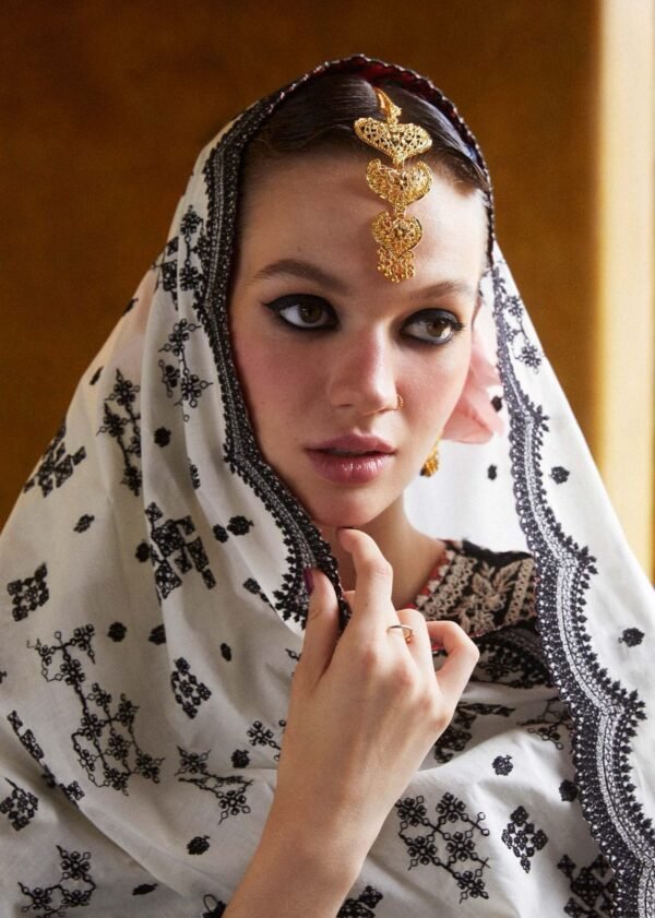 Zara shahjahan 𝙎𝙩𝙪𝙛𝙛: lawn  3pc - Image 4